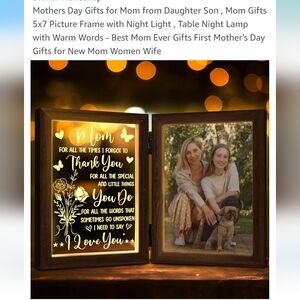 LED Picture Frame with Warm White Light